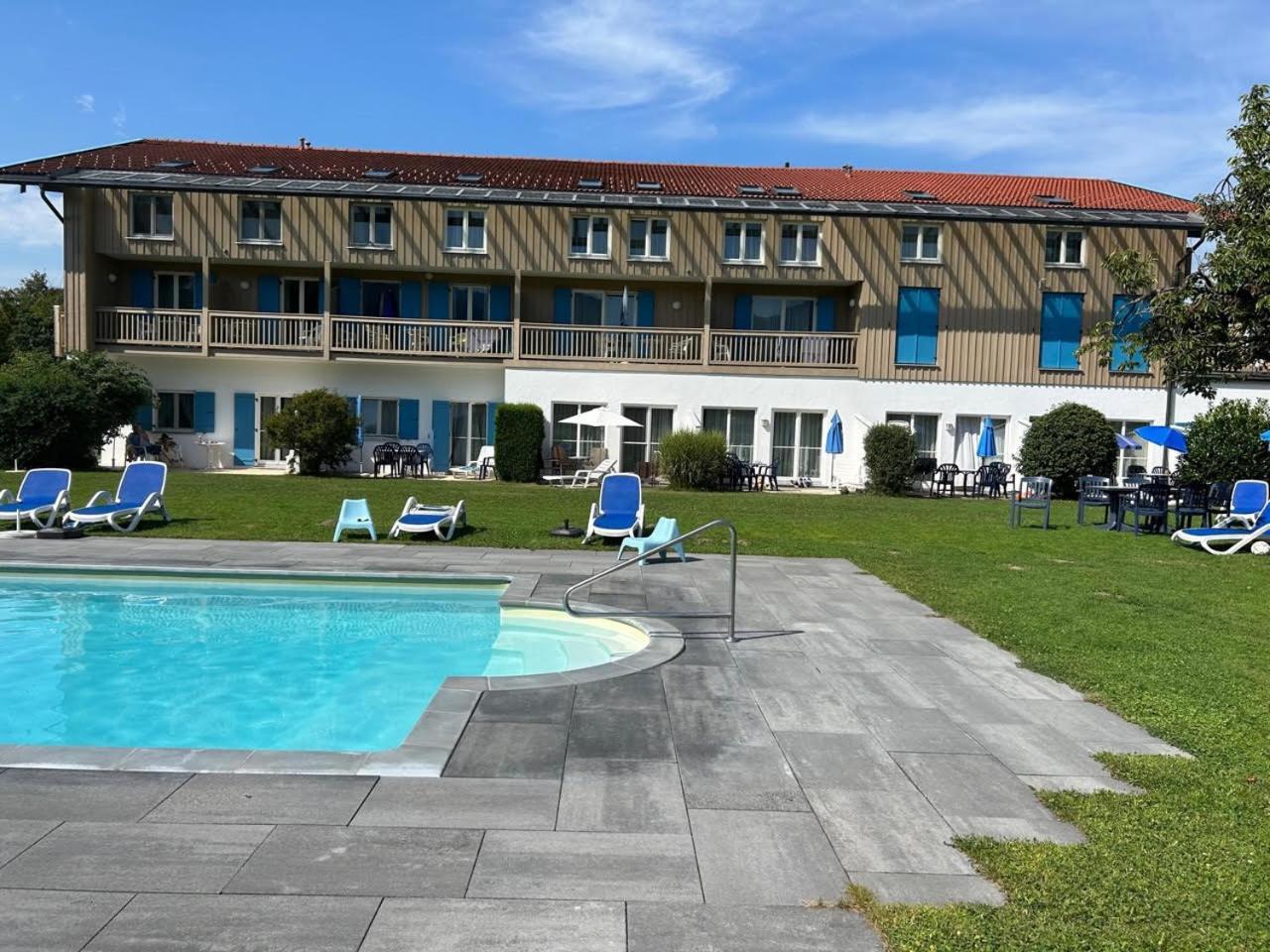 Gabi Mit Pool Und Sauna Übersee Esterno foto