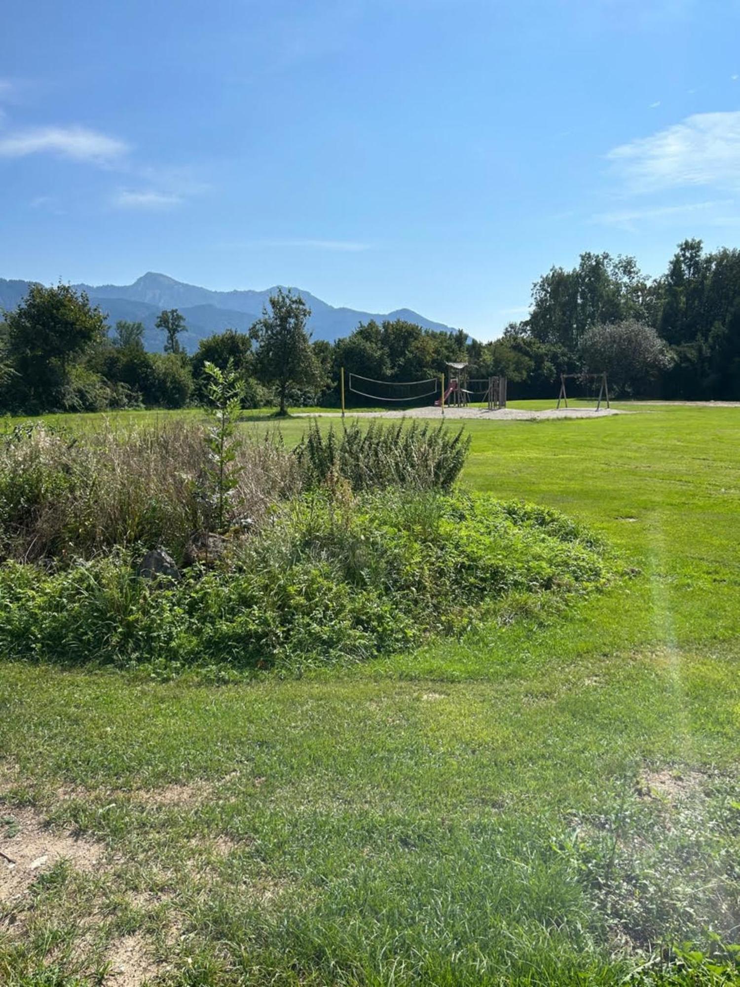 Gabi Mit Pool Und Sauna Übersee Esterno foto